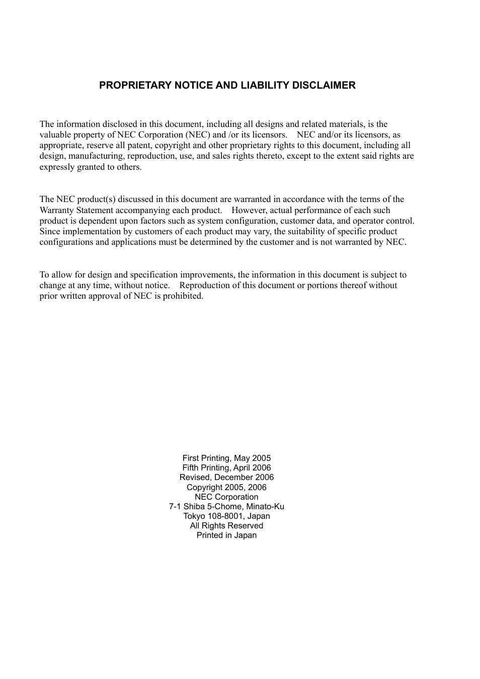 NEC Express5800/120Rh-2 N8100-1126F User Manual | Page 2 / 406