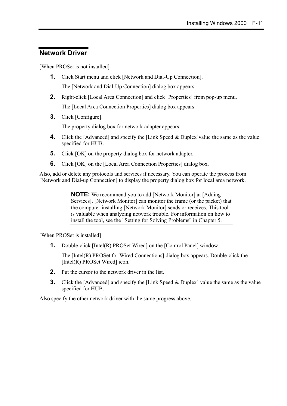 Network driver | NEC Express5800/120Rh-2 N8100-1126F User Manual | Page 397 / 406