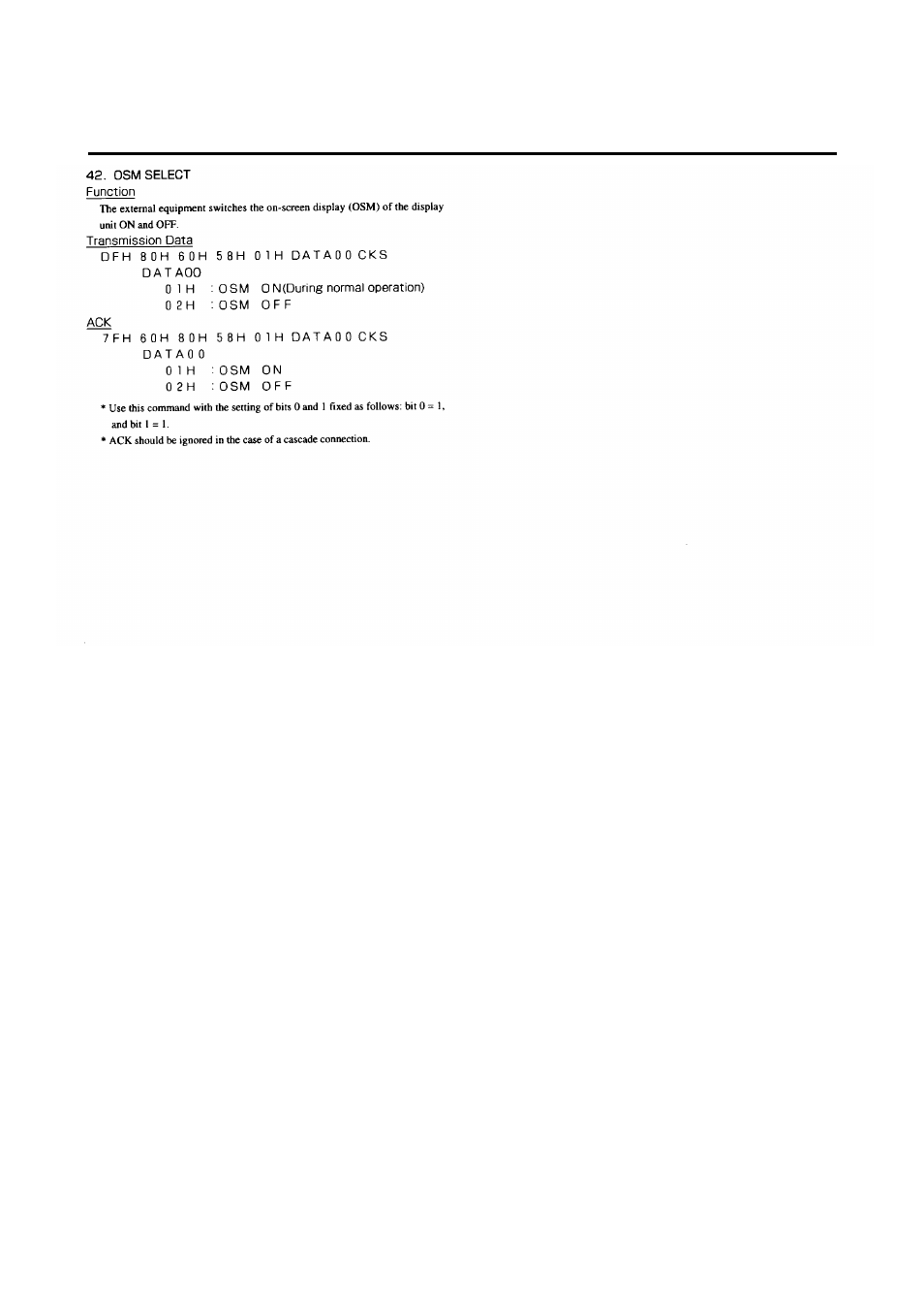 NEC 42/50PD1 User Manual | Page 62 / 64