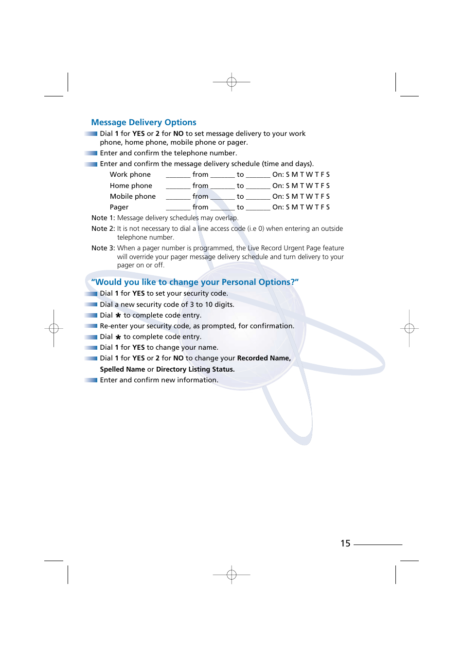 NEC Xen Digital Voicemail User Manual | Page 17 / 30