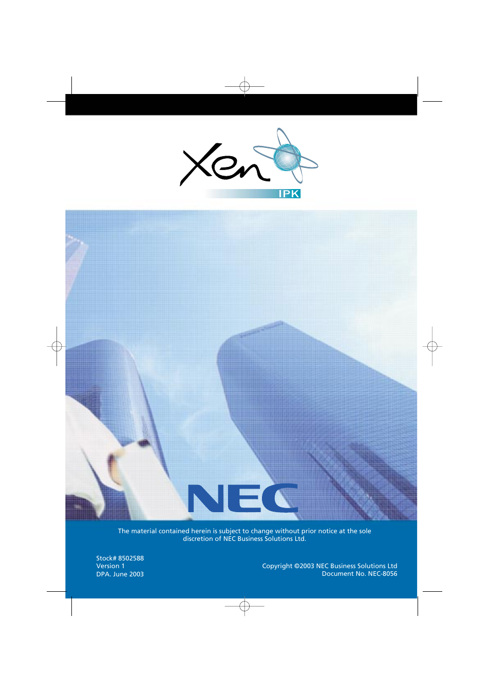 NEC Xen Digital Voicemail User Manual | Page 30 / 30