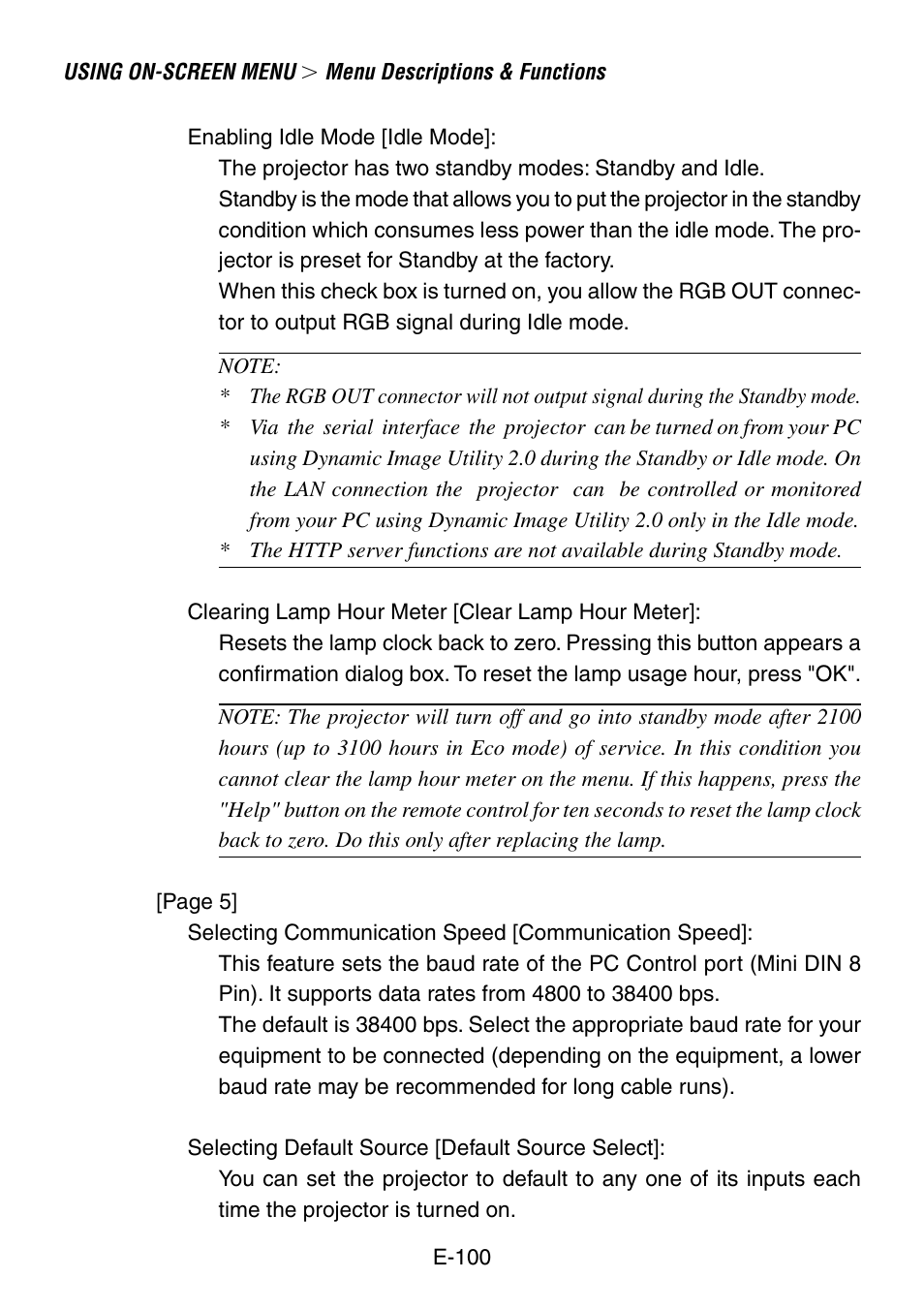 NEC LT240K User Manual | Page 100 / 152