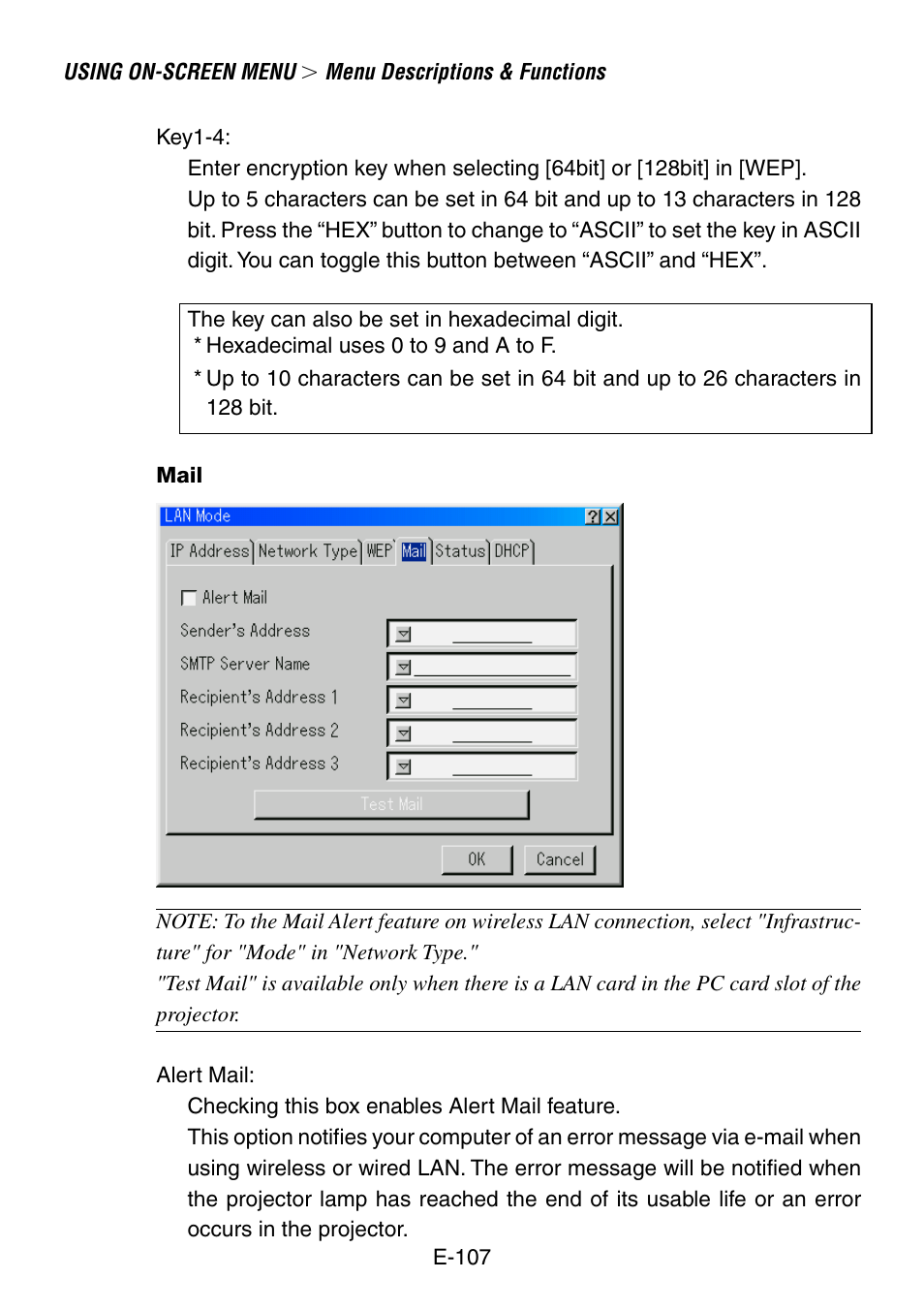 NEC LT240K User Manual | Page 107 / 152