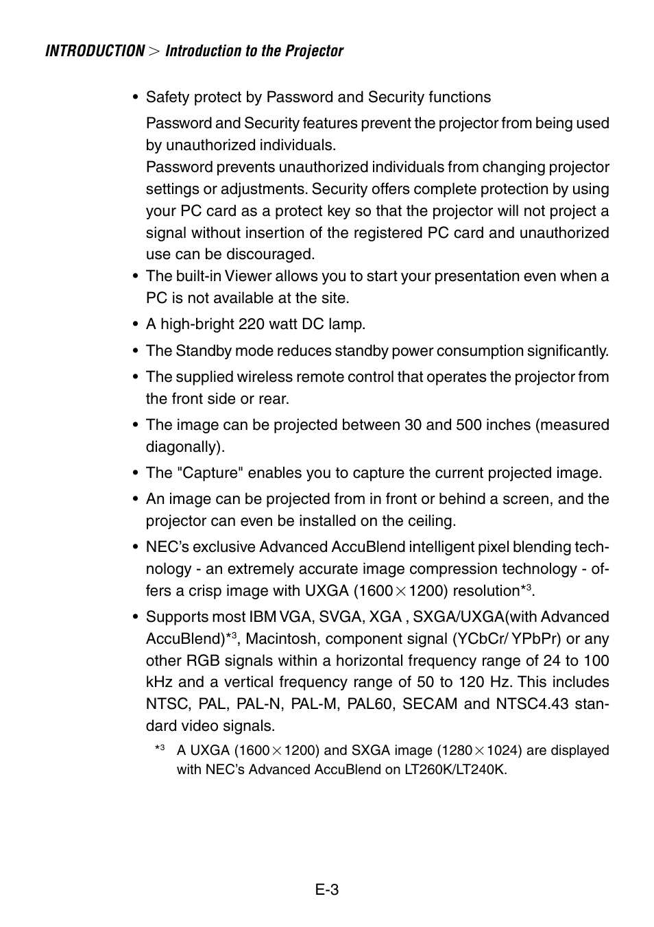 NEC LT240K User Manual | Page 3 / 152