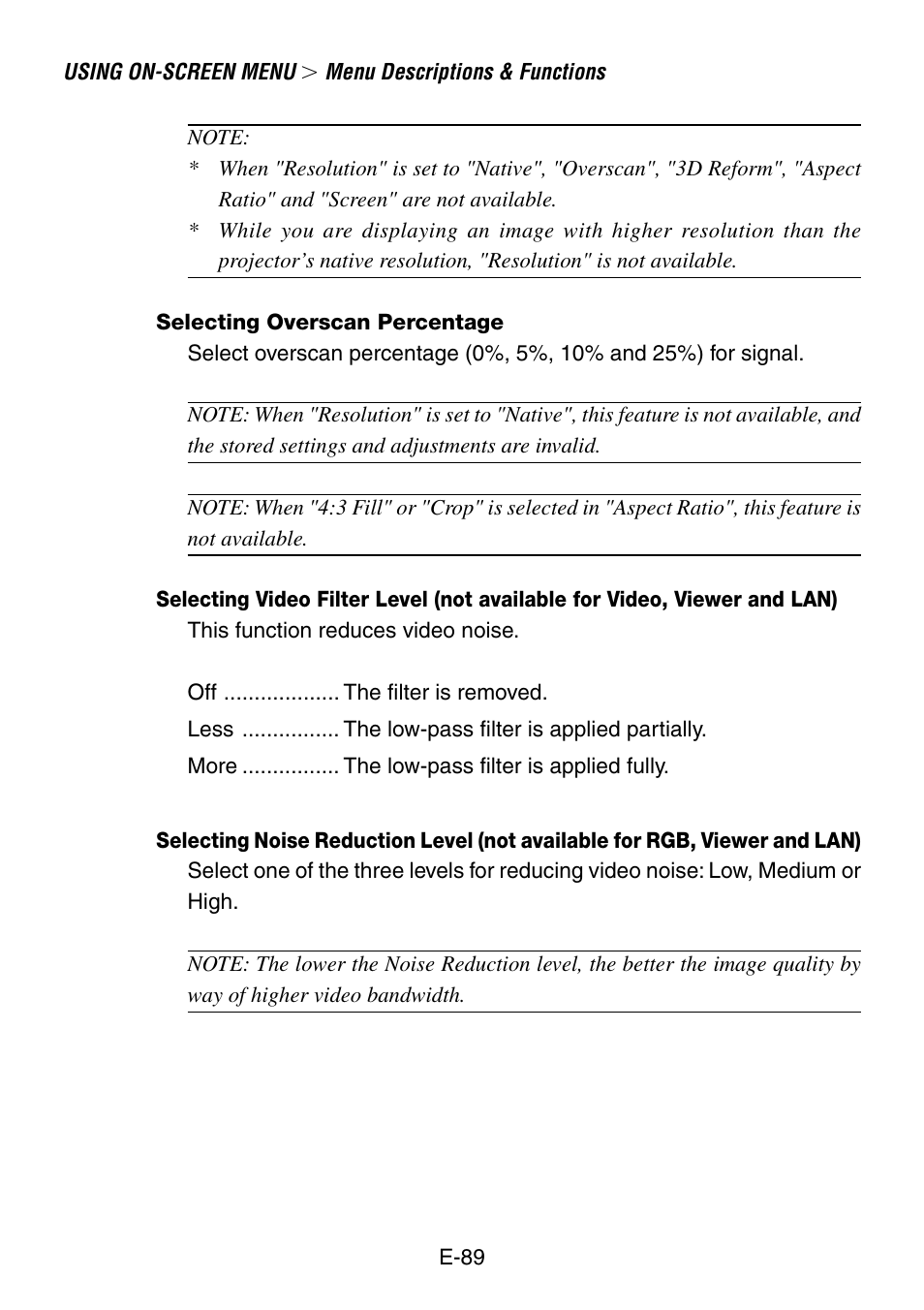 NEC LT240K User Manual | Page 89 / 152