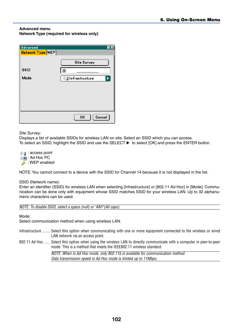 NEC LT265 User Manual | Page 109 / 145