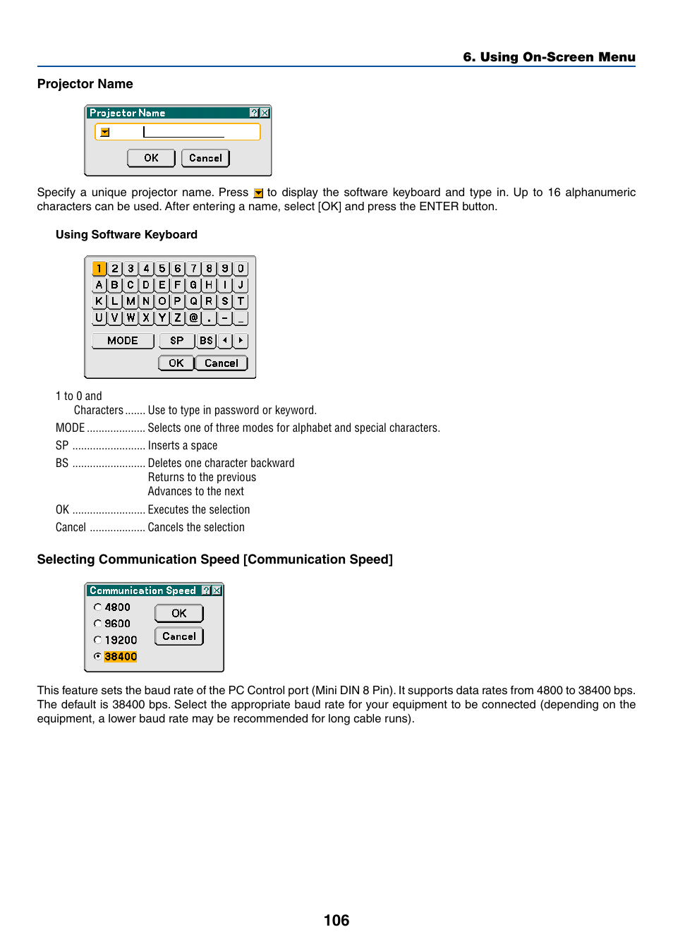 NEC LT265 User Manual | Page 113 / 145