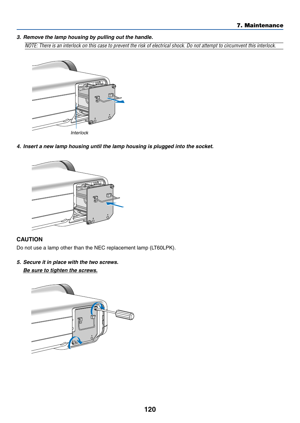 NEC LT265 User Manual | Page 127 / 145