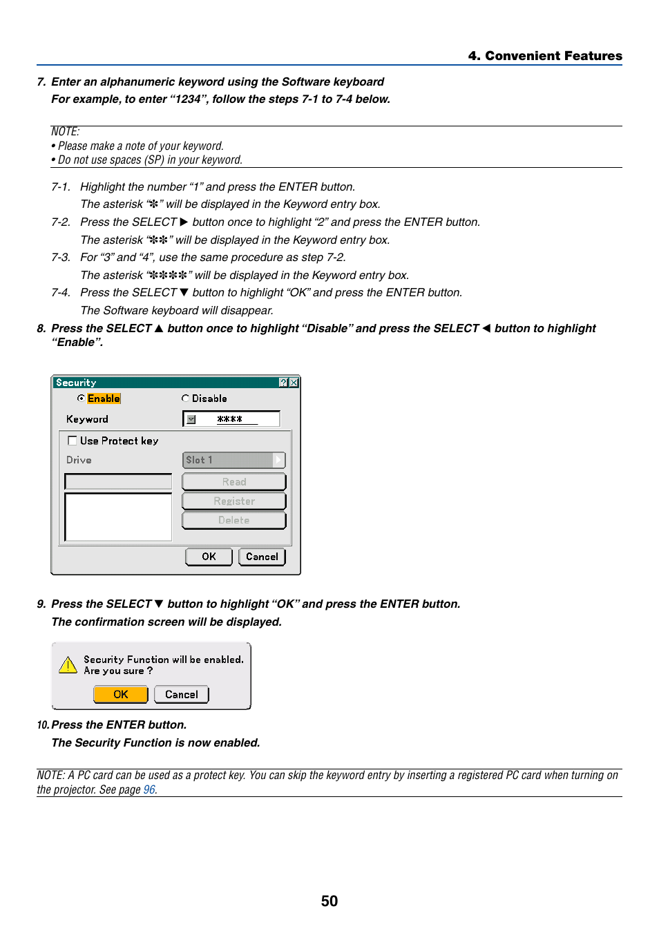 NEC LT265 User Manual | Page 57 / 145