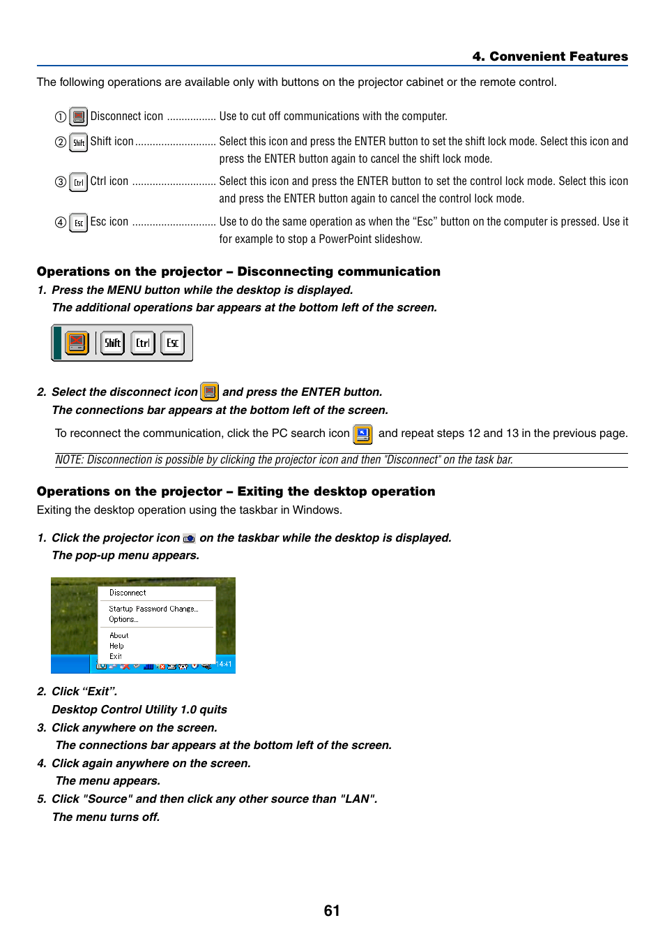 NEC LT265 User Manual | Page 68 / 145