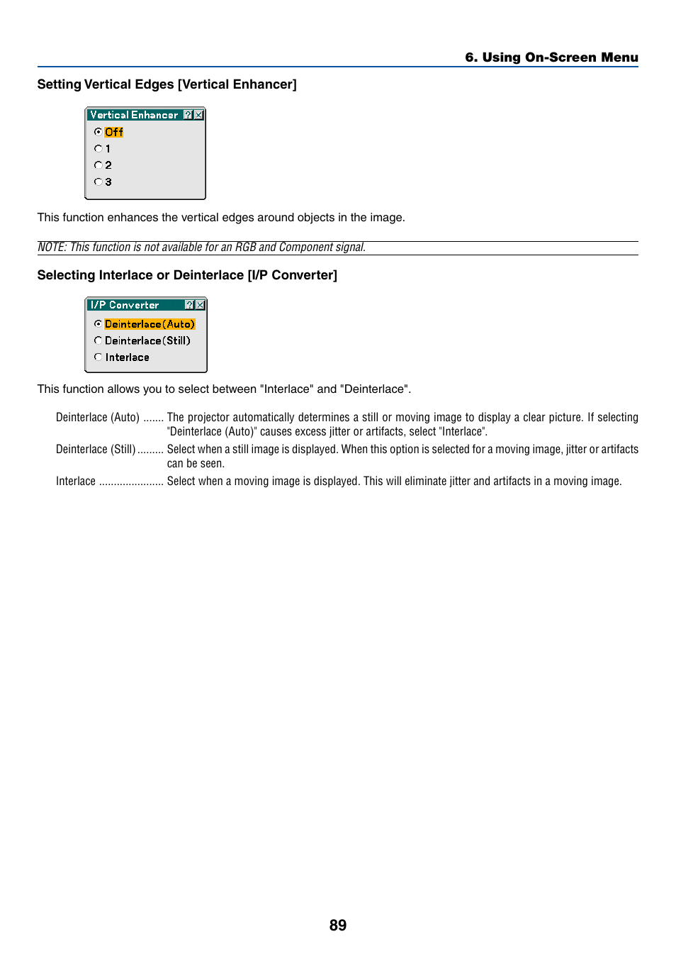 NEC LT265 User Manual | Page 96 / 145