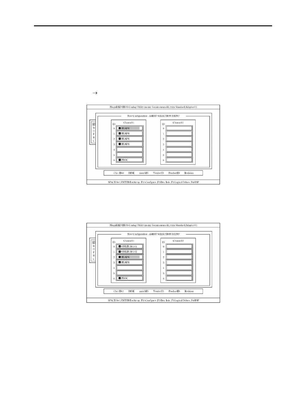 Setting span, Spanning of raid1 | NEC 140He User Manual | Page 113 / 360