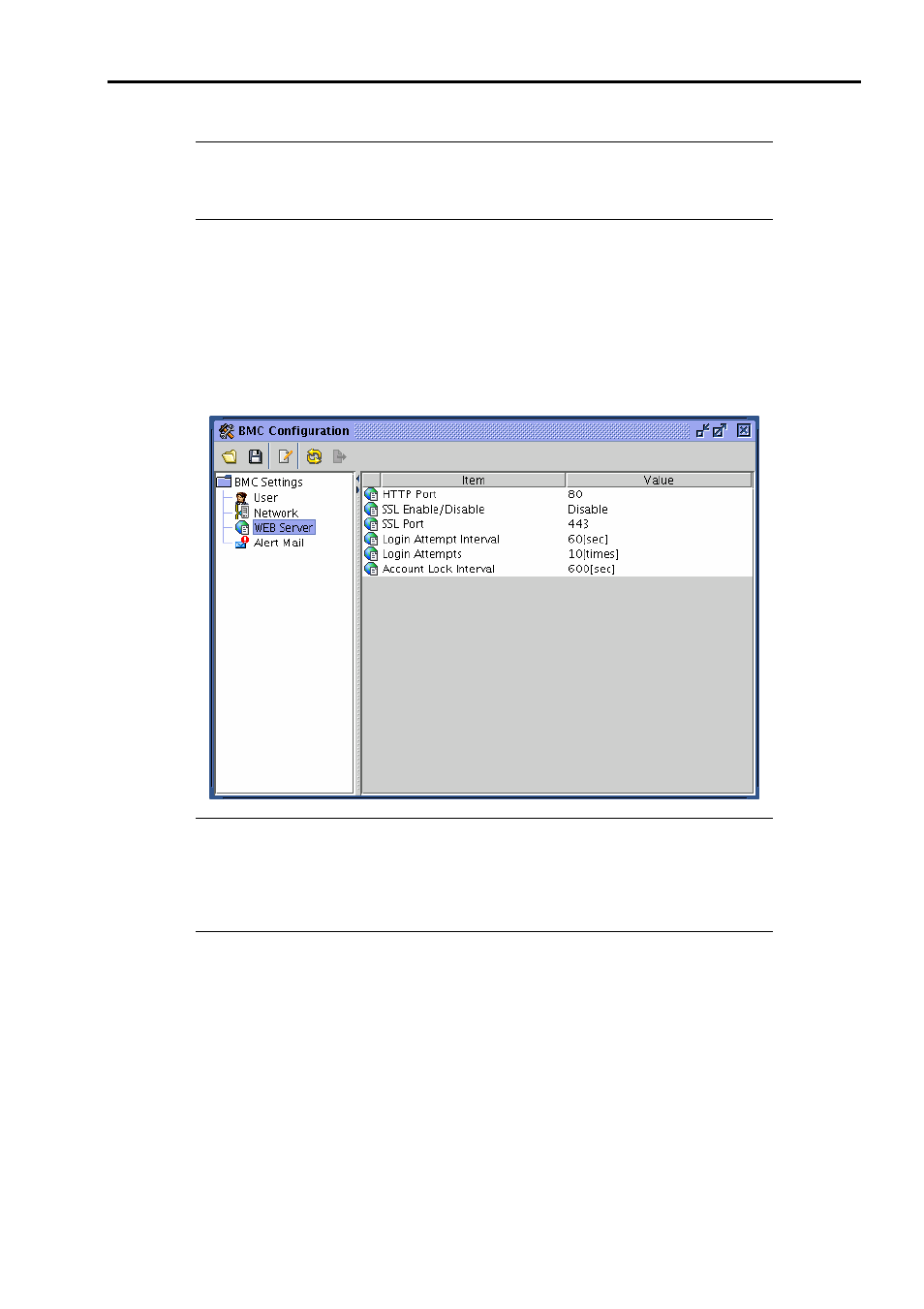 Http configuration | NEC 140He User Manual | Page 137 / 360