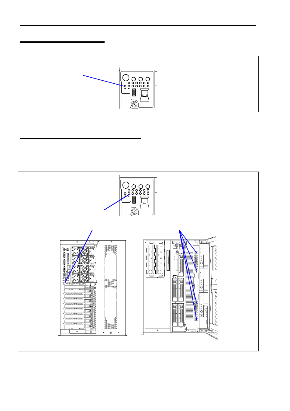 Attention lamp, Processor board error lamp | NEC 140He User Manual | Page 210 / 360