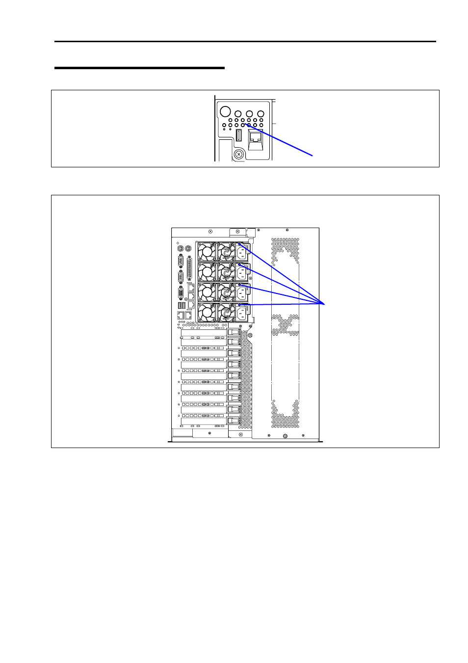 Power unit error lamp | NEC 140He User Manual | Page 213 / 360