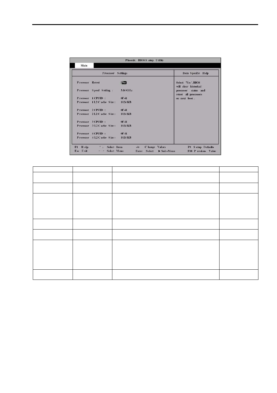 Processor settings | NEC 140He User Manual | Page 81 / 360