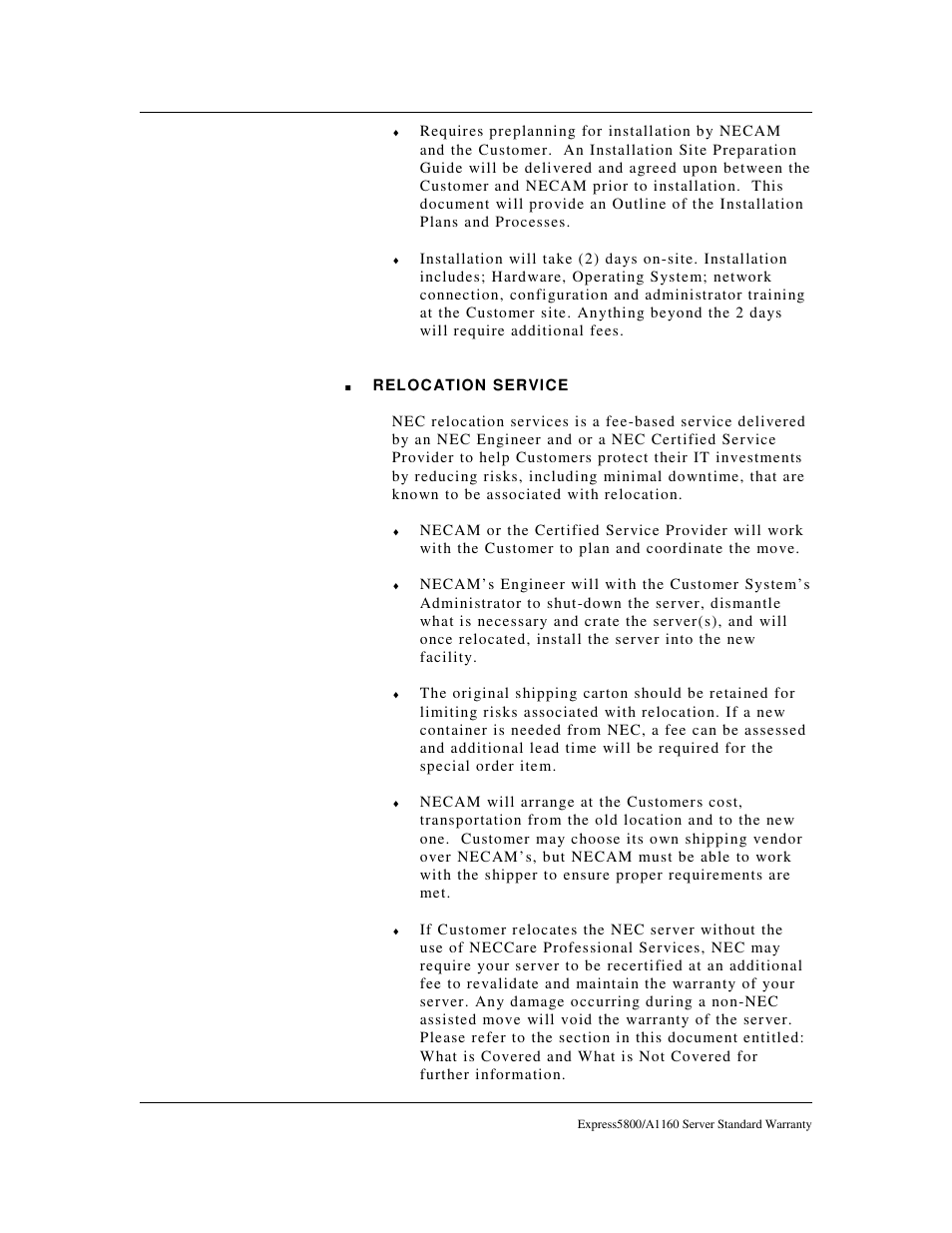 NEC 5800 User Manual | Page 5 / 10