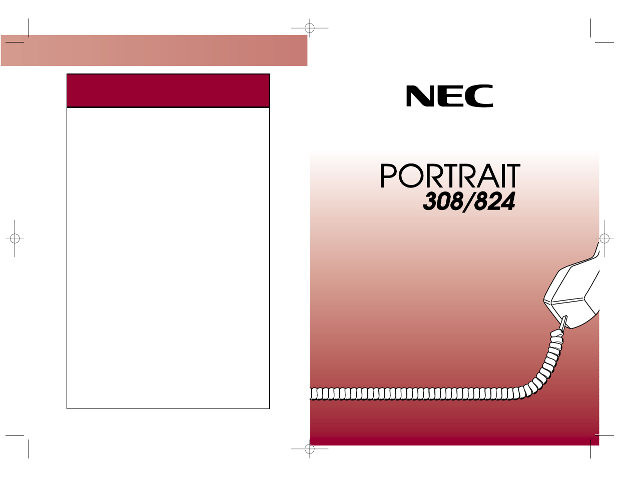NEC 308 User Manual | 12 pages