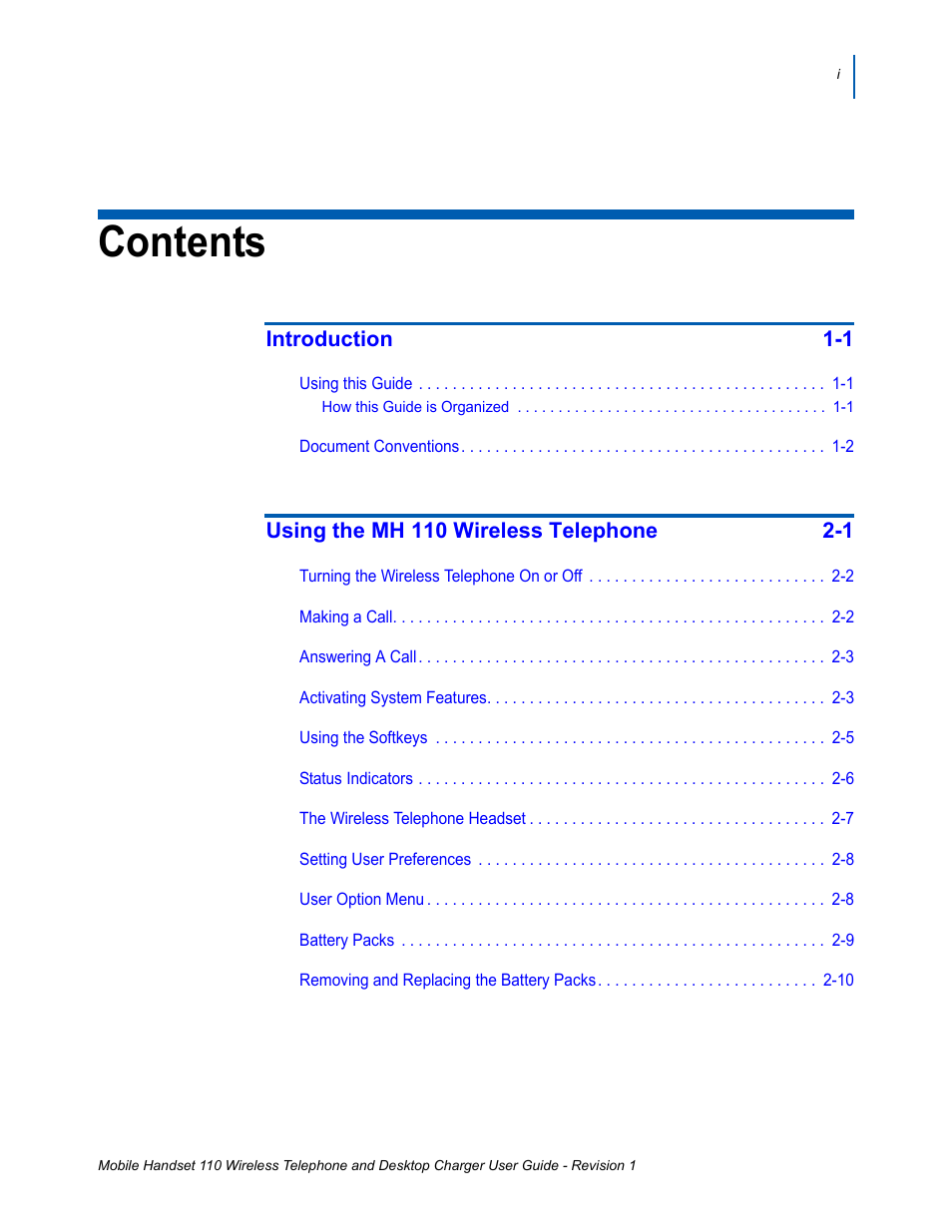 NEC 110 User Manual | Page 15 / 44