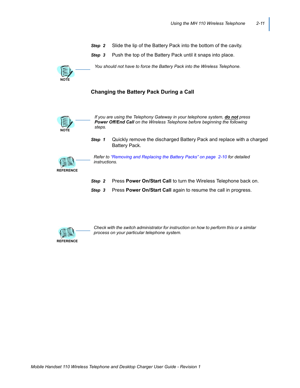 NEC 110 User Manual | Page 35 / 44