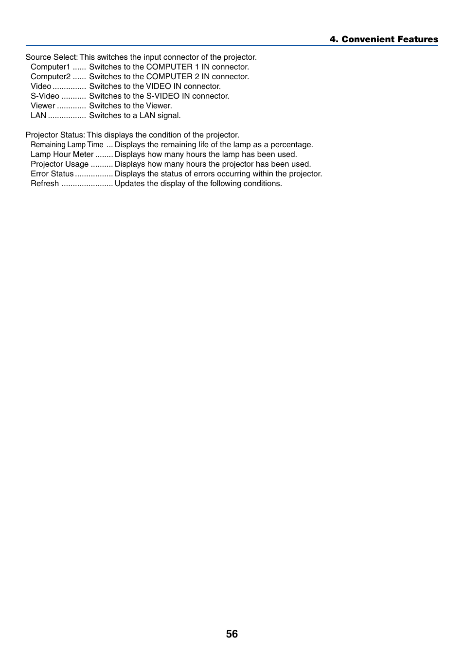 NEC LT245 User Manual | Page 63 / 145