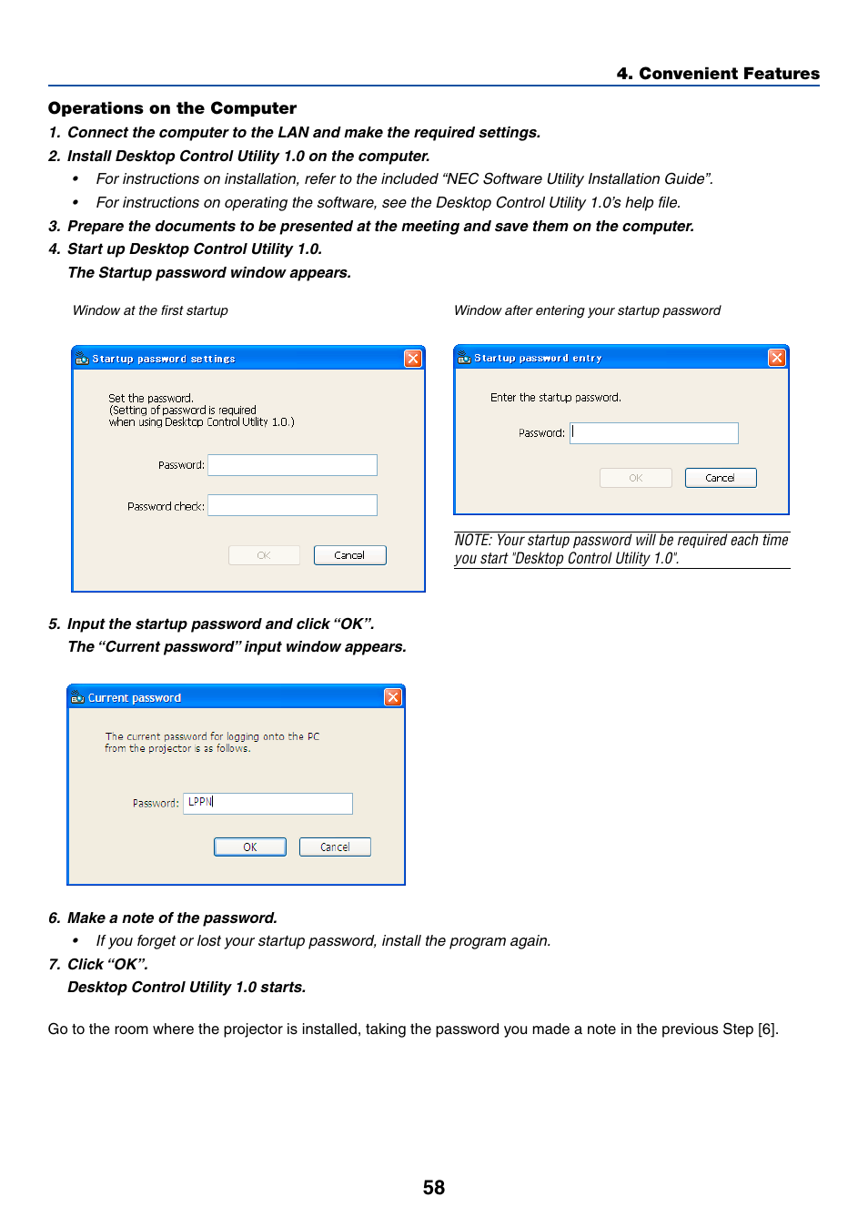 NEC LT245 User Manual | Page 65 / 145