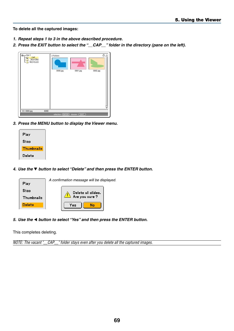 Using the viewer | NEC LT245 User Manual | Page 76 / 145
