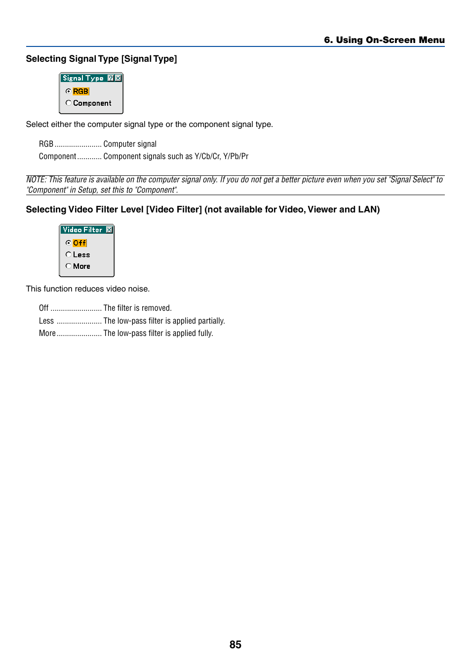 NEC LT245 User Manual | Page 92 / 145