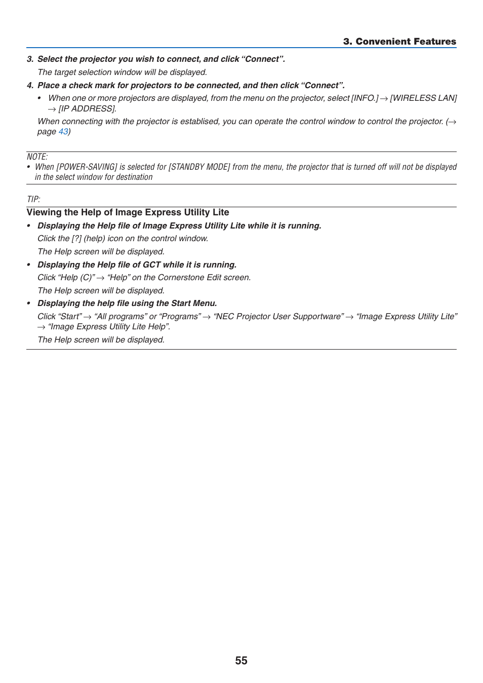 NEC M350X User Manual | Page 65 / 155