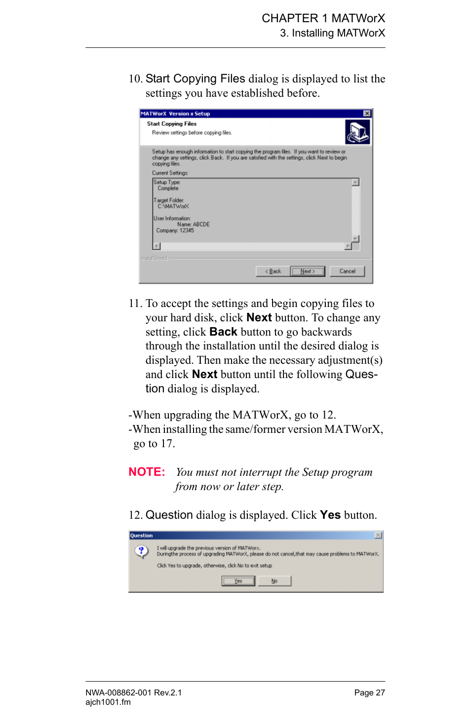 NEC MATWORX NWA-008862-001 User Manual | Page 33 / 66