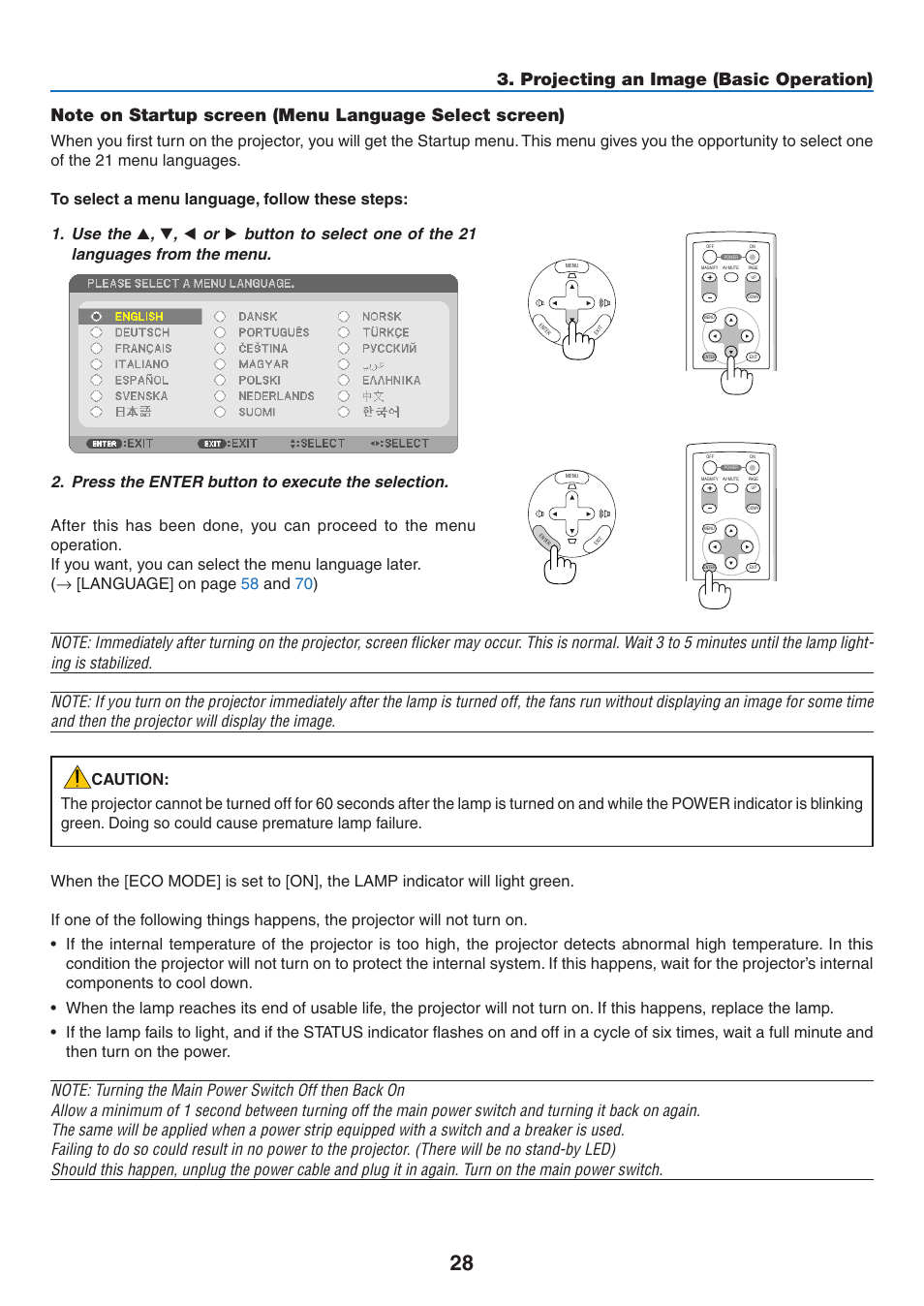 NEC NP410 User Manual | Page 37 / 114