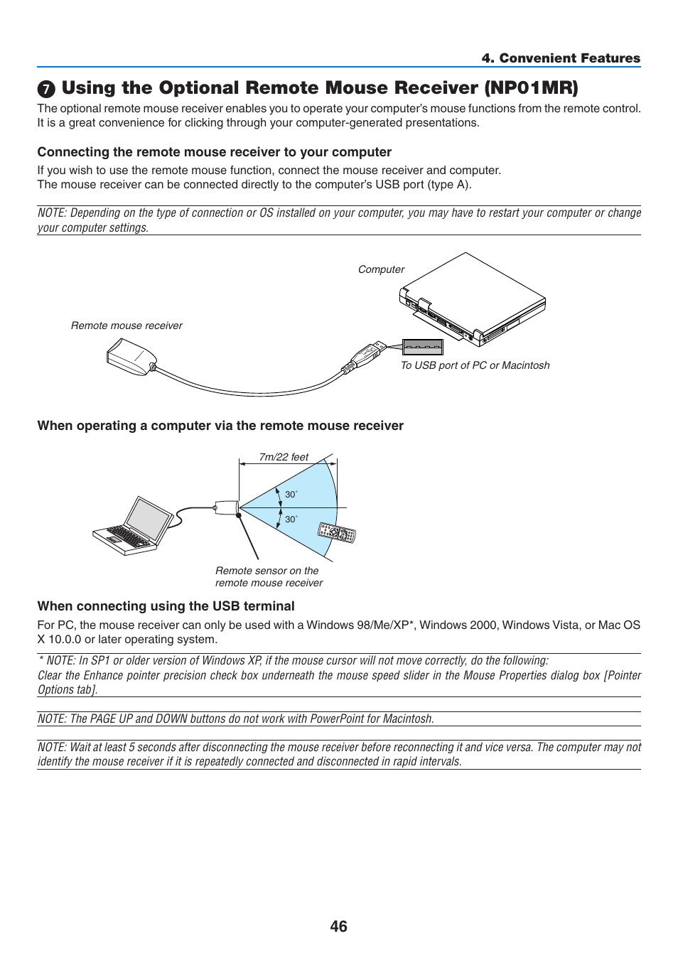 NEC NP410 User Manual | Page 55 / 114