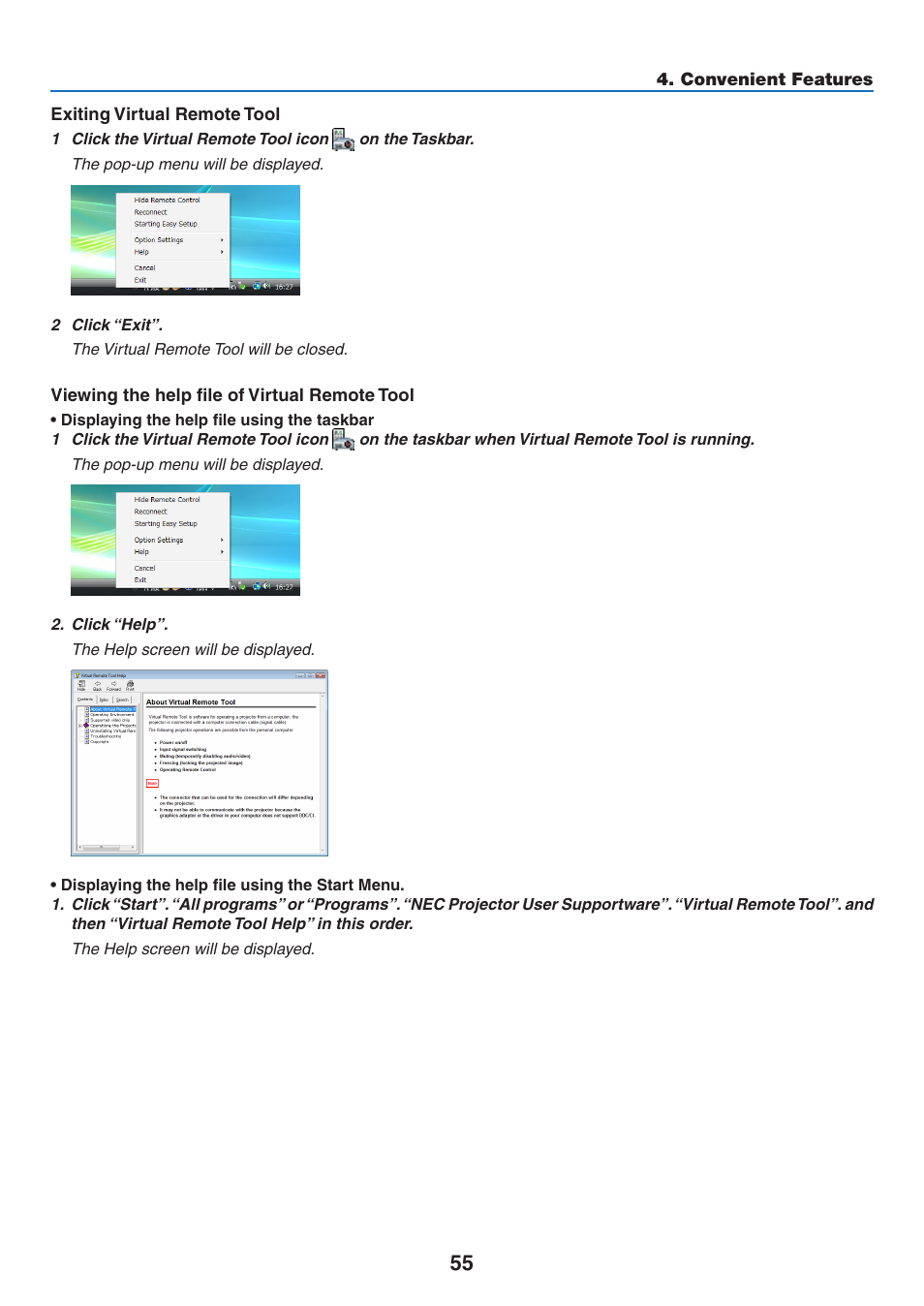 NEC NP410 User Manual | Page 64 / 114