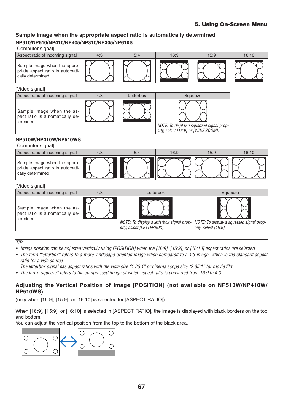 NEC NP410 User Manual | Page 76 / 114