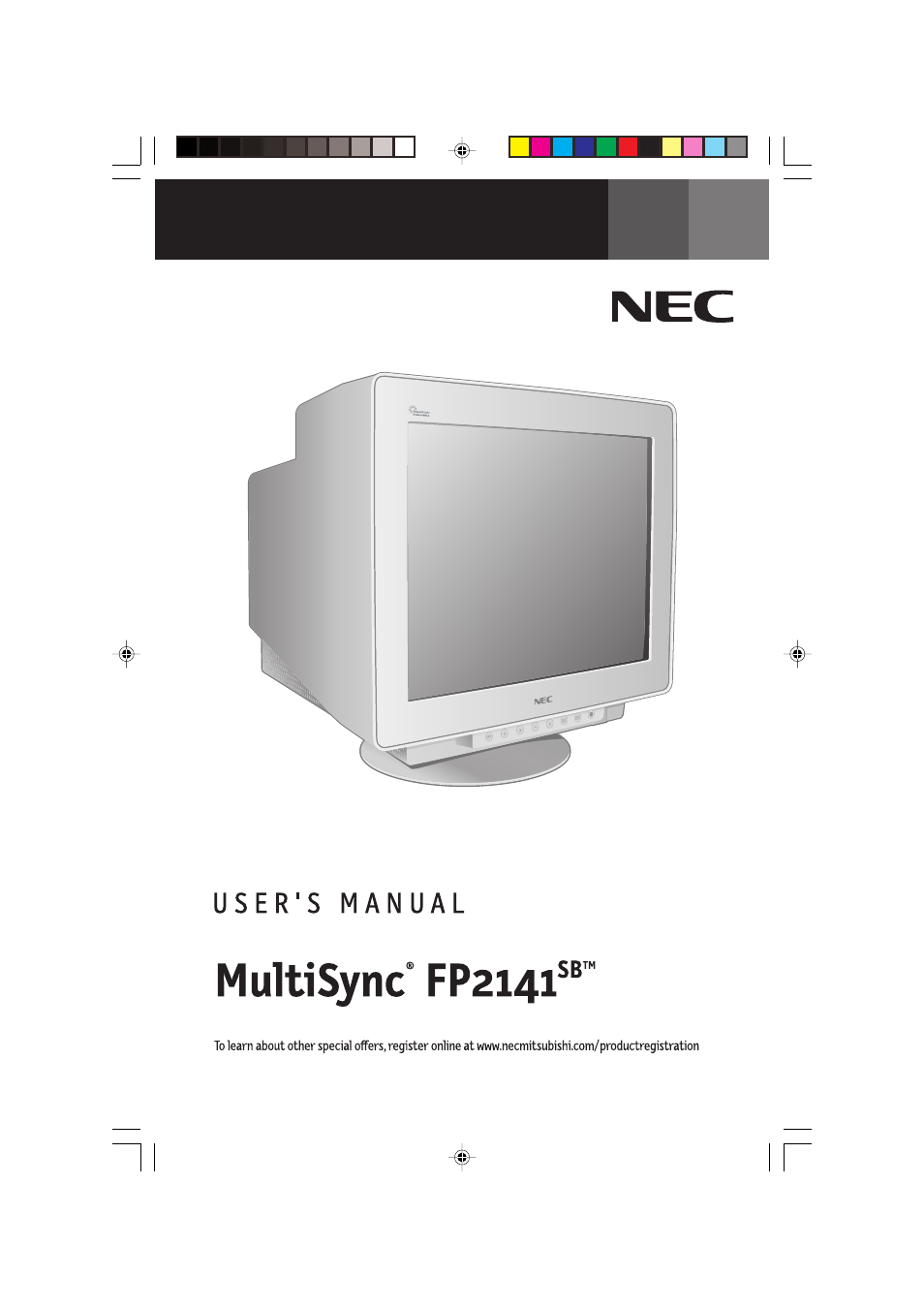 NEC FP2141SB User Manual | 76 pages