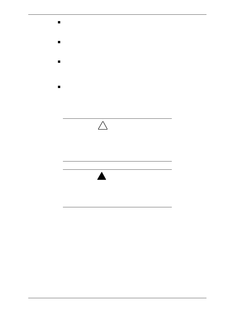 Unpacking the server, Caution, Warning | NEC 1160Xd User Manual | Page 8 / 20