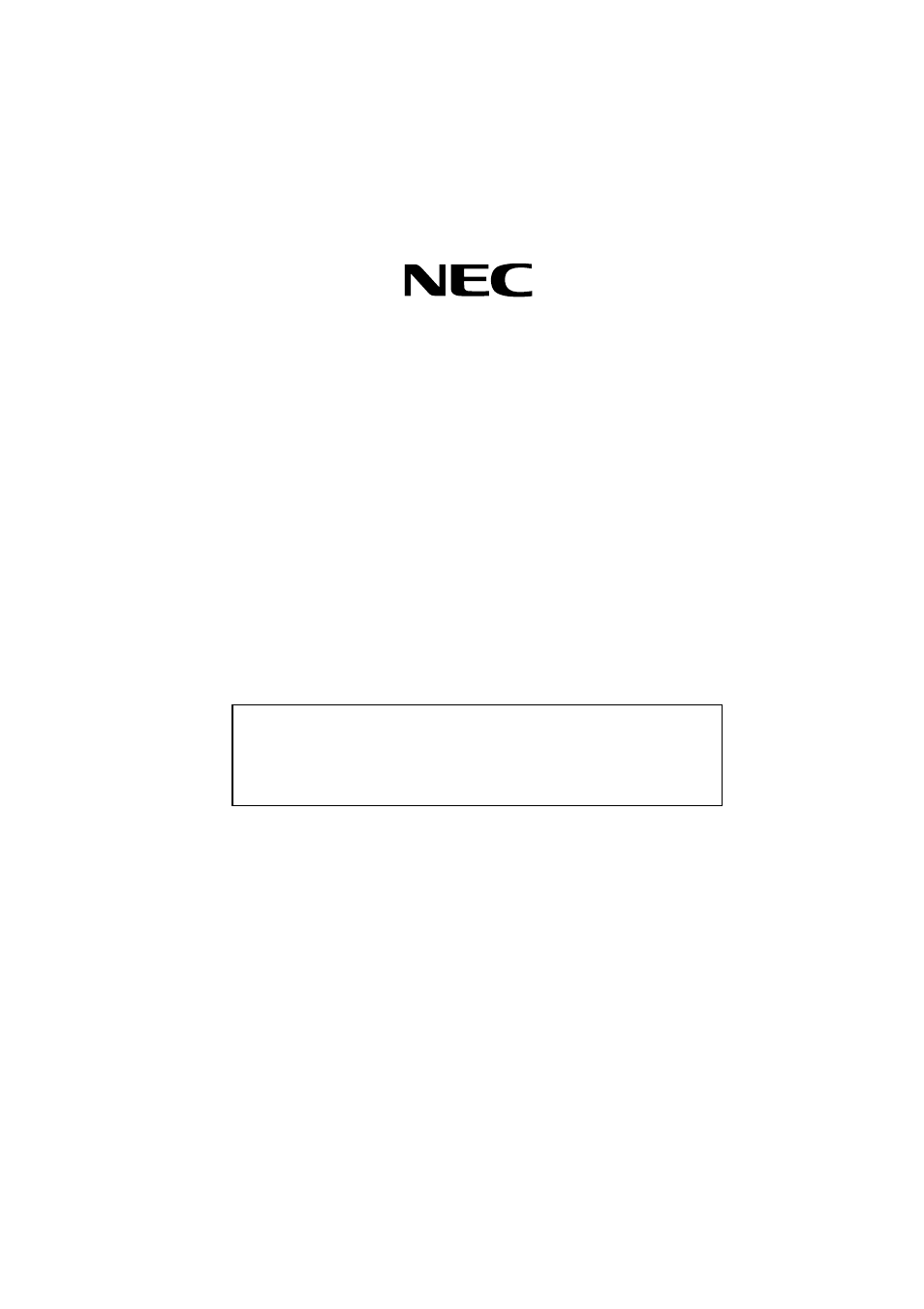 NEC NX7700i User Manual | 149 pages