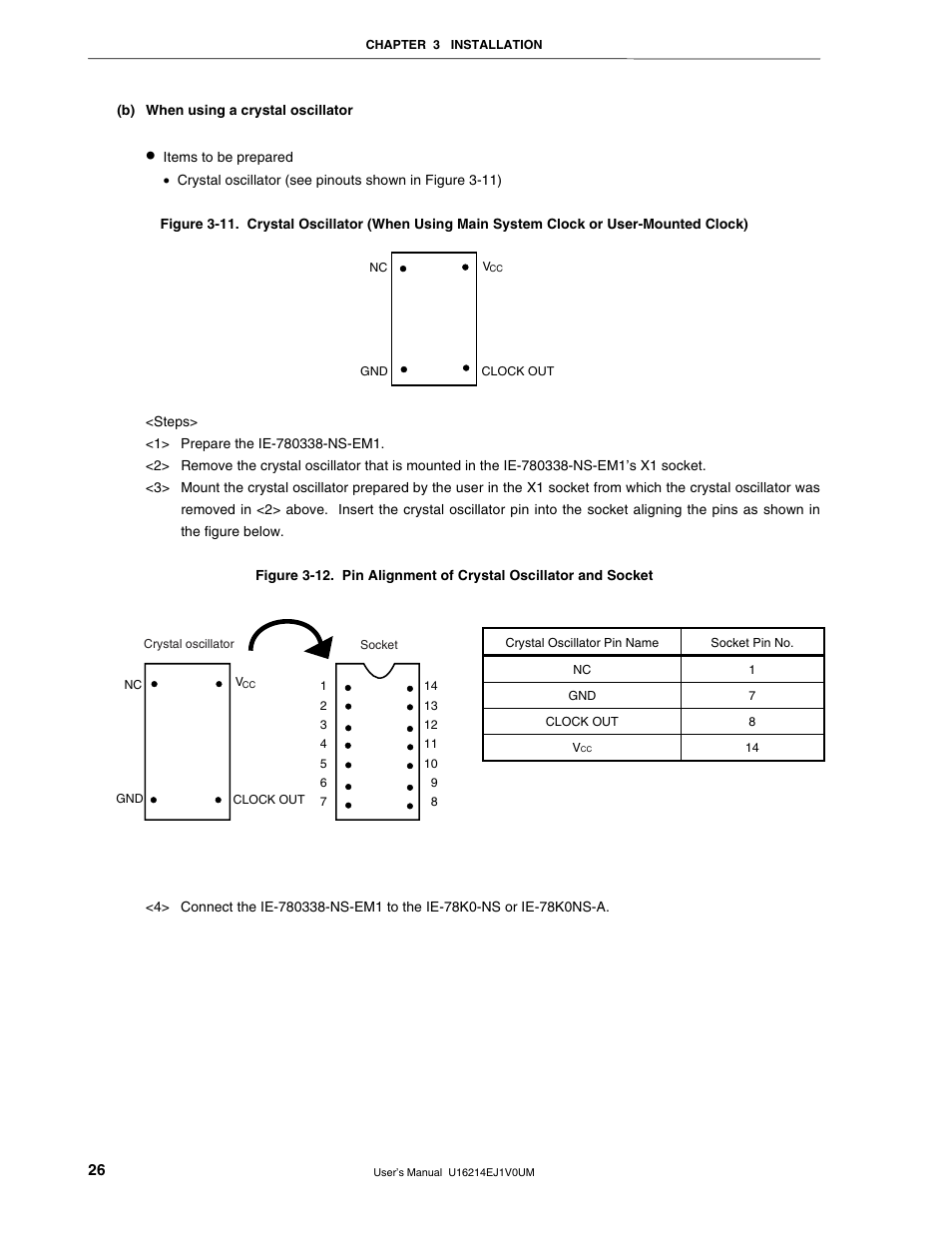 NEC uPD780328 Subseries User Manual | Page 26 / 47
