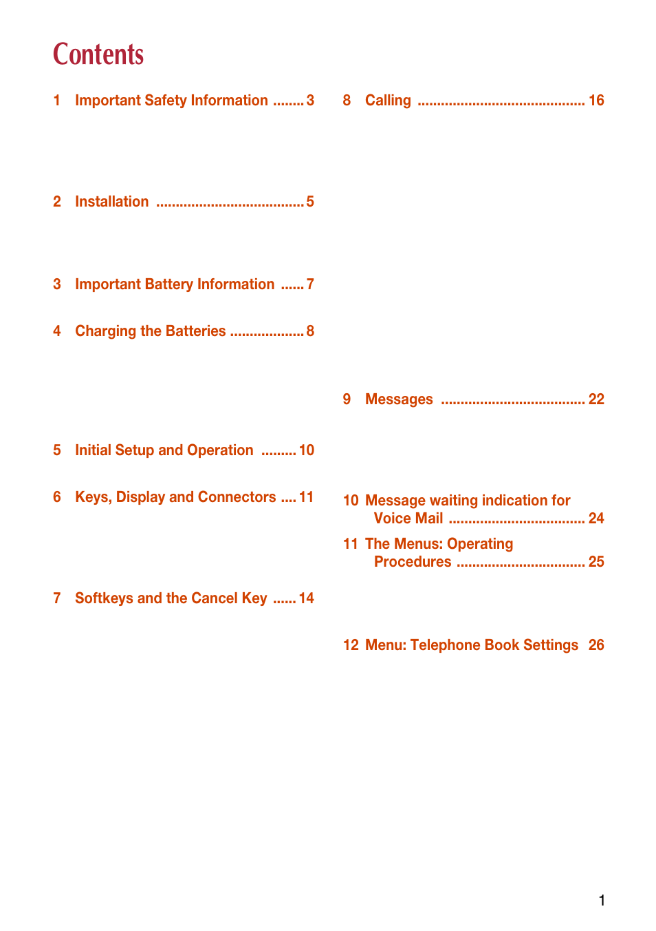 NEC C944 User Manual | Page 3 / 53