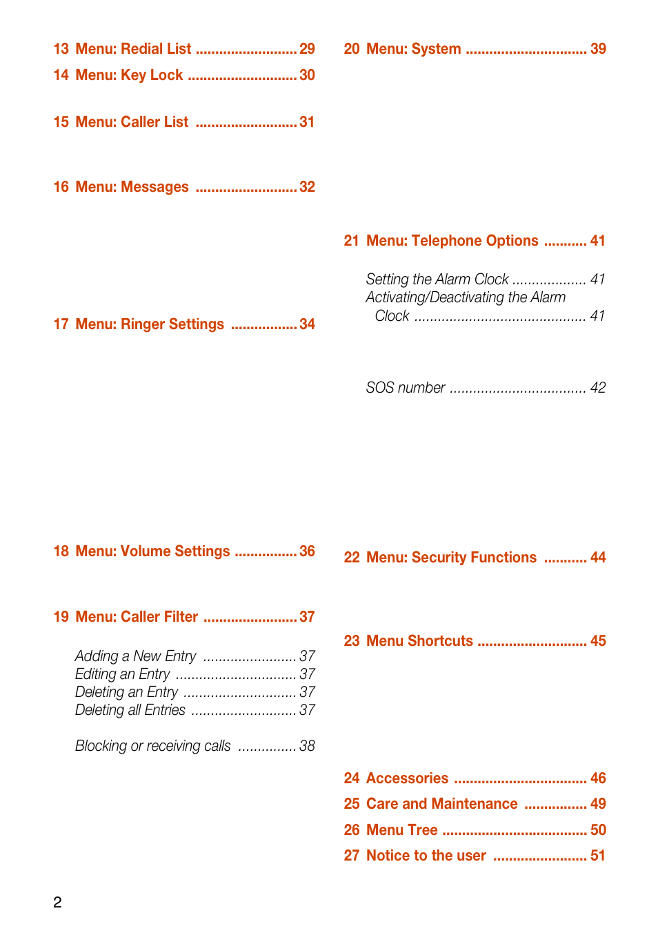 NEC C944 User Manual | Page 4 / 53