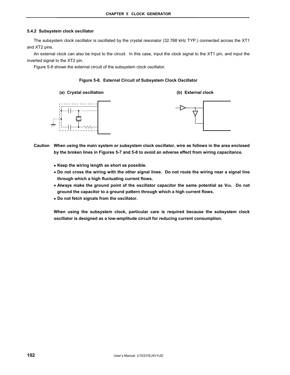 2 subsystem clock oscillator | NEC PD78F9488 User Manual | Page 102 / 388