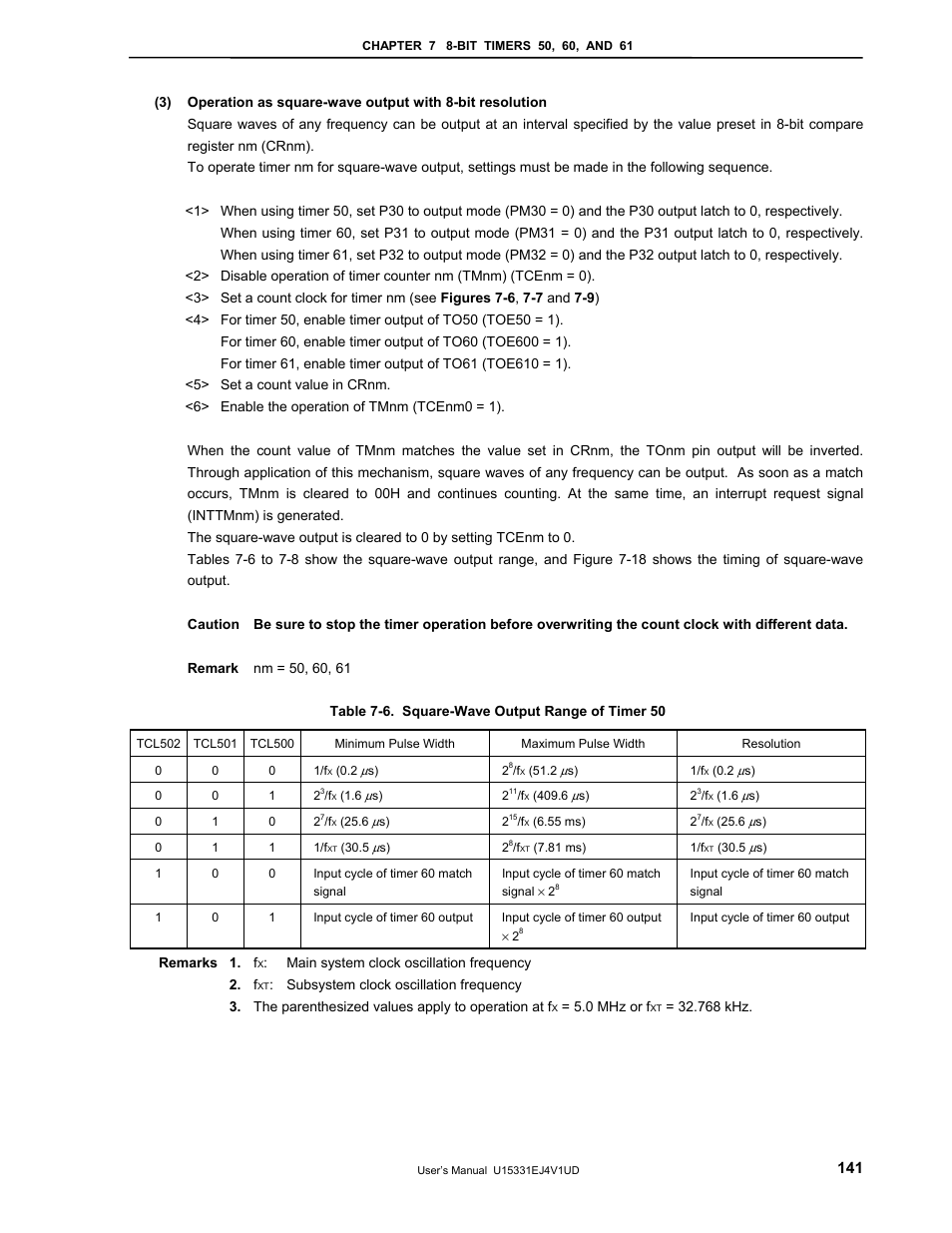 NEC PD78F9488 User Manual | Page 141 / 388