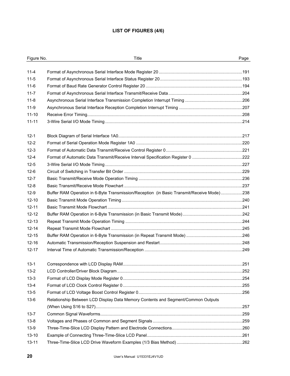 NEC PD78F9488 User Manual | Page 20 / 388