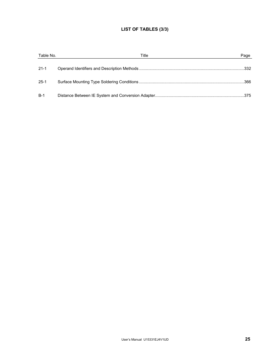 NEC PD78F9488 User Manual | Page 25 / 388