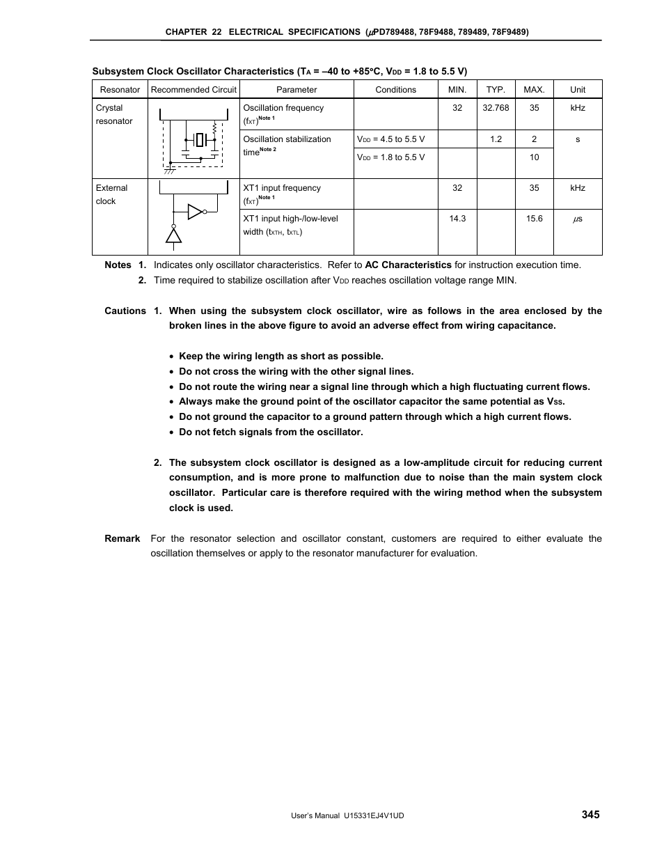 NEC PD78F9488 User Manual | Page 345 / 388