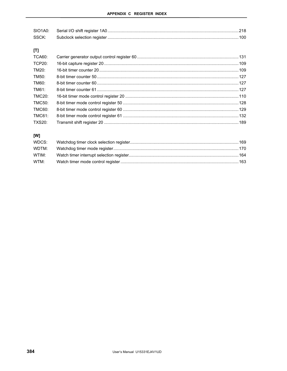 NEC PD78F9488 User Manual | Page 384 / 388