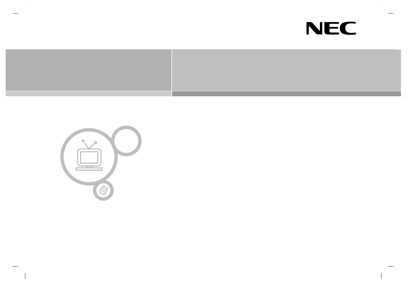 NEC NLT-32HD1 User Manual | 52 pages