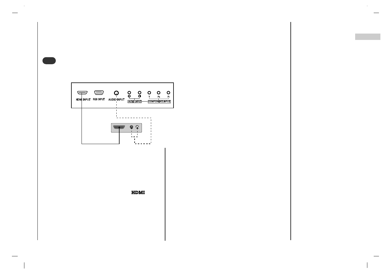 Connection to external equipment | NEC NLT-32HD1 User Manual | Page 11 / 52