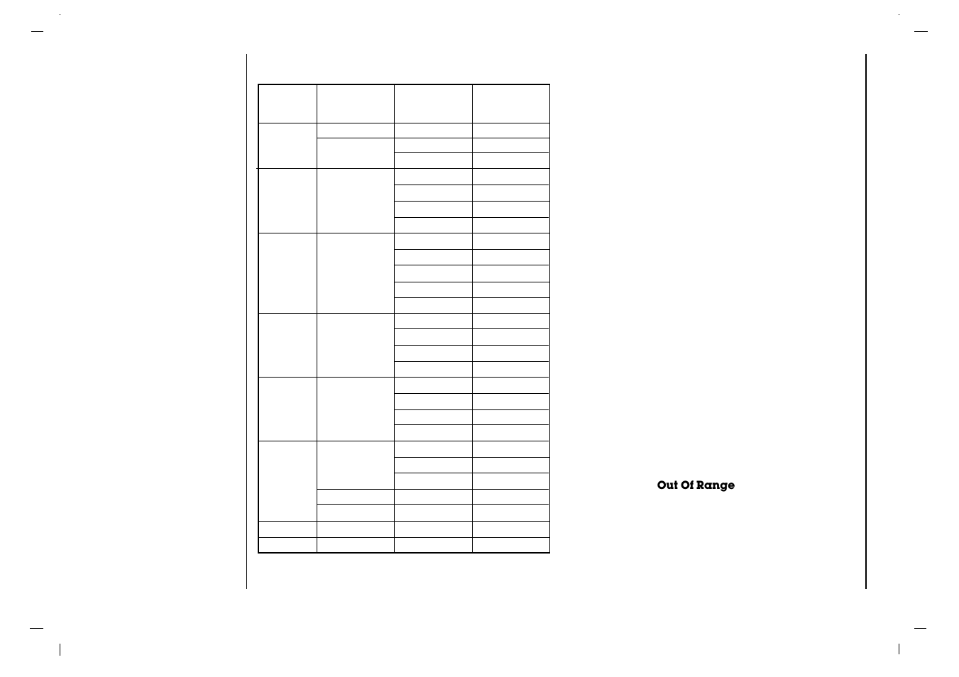 Displayable monitor specification | NEC NLT-32HD1 User Manual | Page 42 / 52