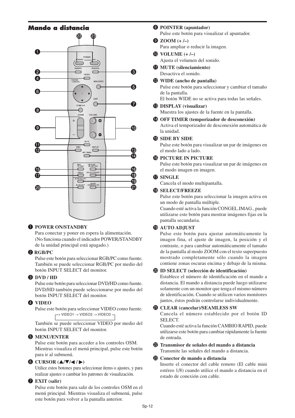 NEC PX-60XM5A User Manual | Page 112 / 203